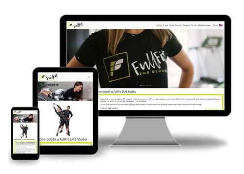 Sajt FullFit EMS Studio